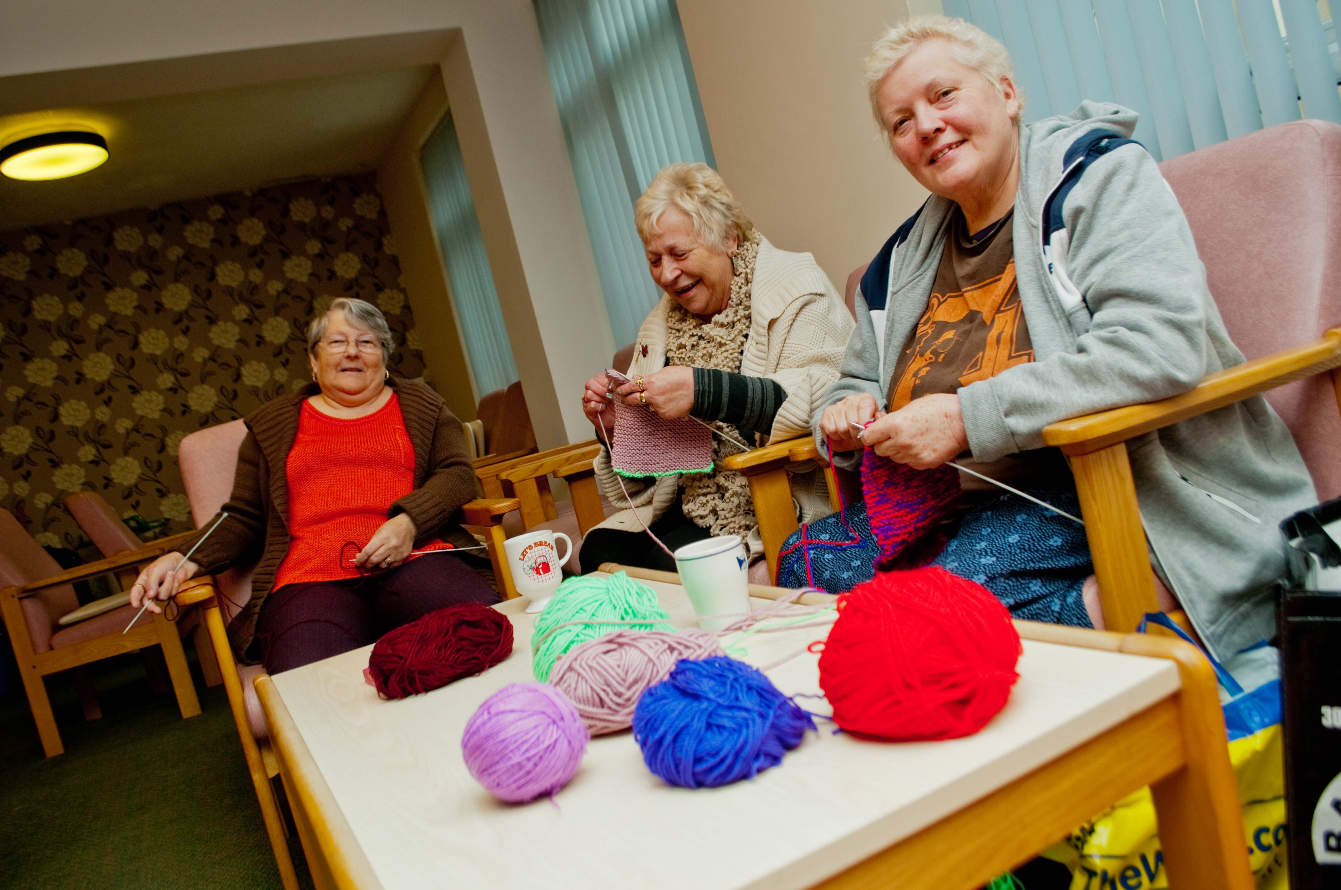 Shaftesbury events sheltered housing knitting.jpg