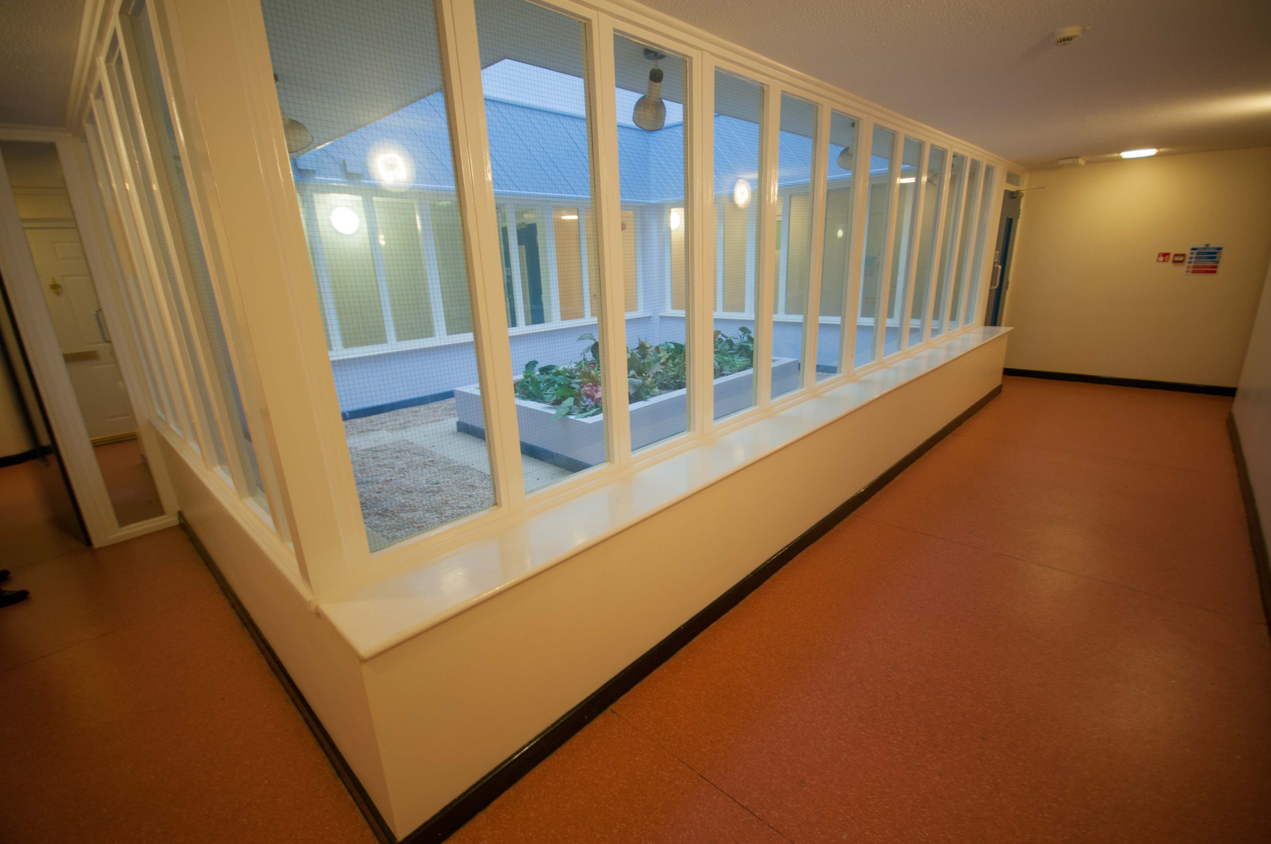 Communal corridor area
