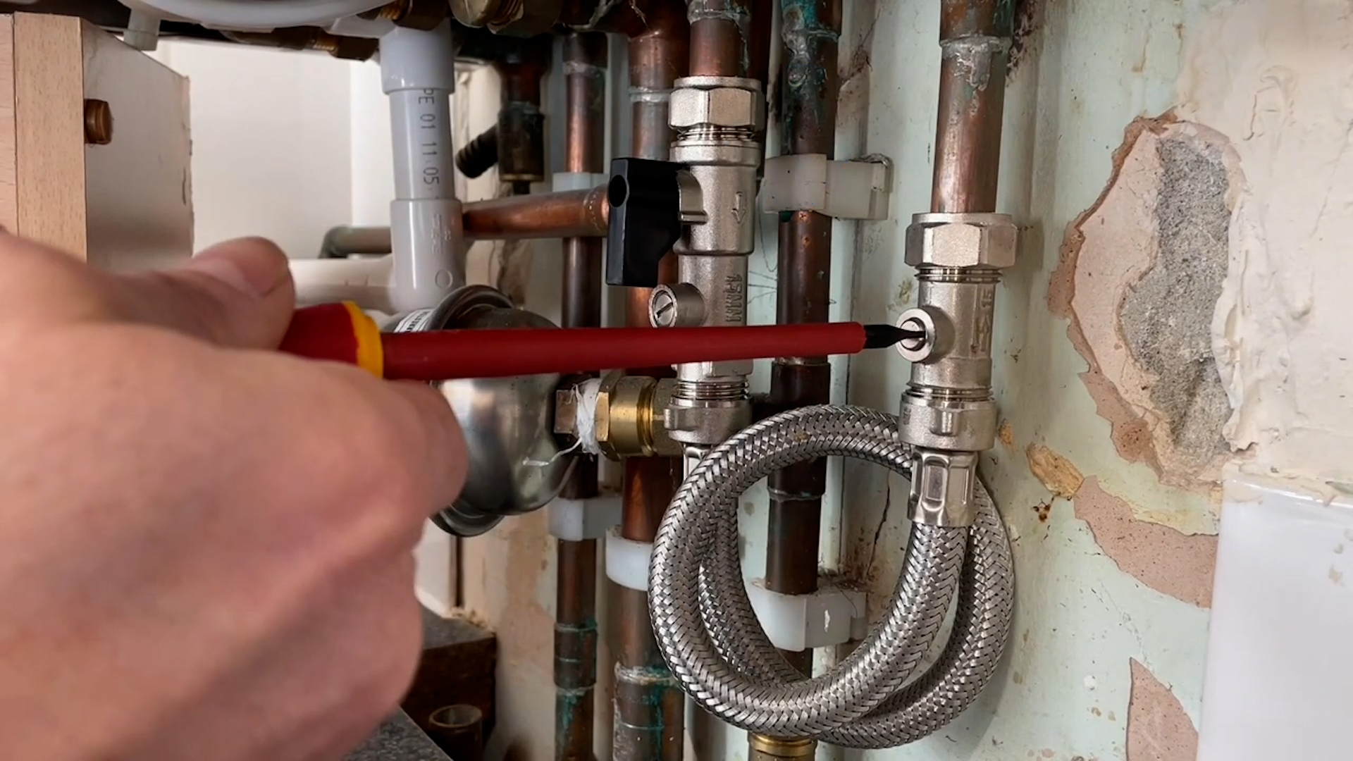 Adjusting Boiler Pressure